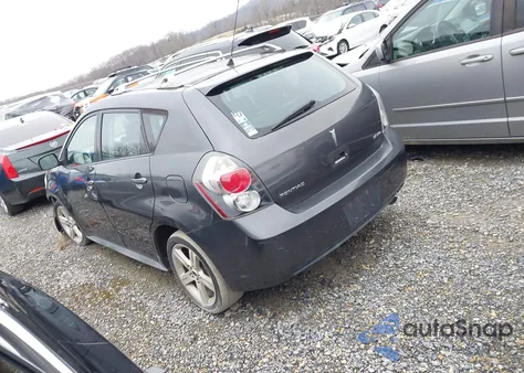 2009 Pontiac Vibe из США, поврежденный, VIN 5Y2SP670X9Z453886